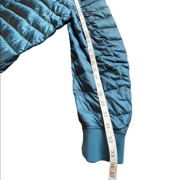 Lululemon Men's Teal Down Puffer Jacket Size Large - Picture 10 of 12
